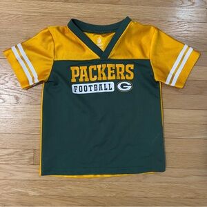 Toddler Packers Jersey, Size 3t, Green and Yellow, Green Bay, Wisconsin, Kids